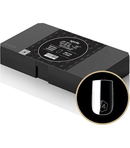 Amazon | APRÉS Gel-X® アーモンド ネイルチップセット｜280枚入り